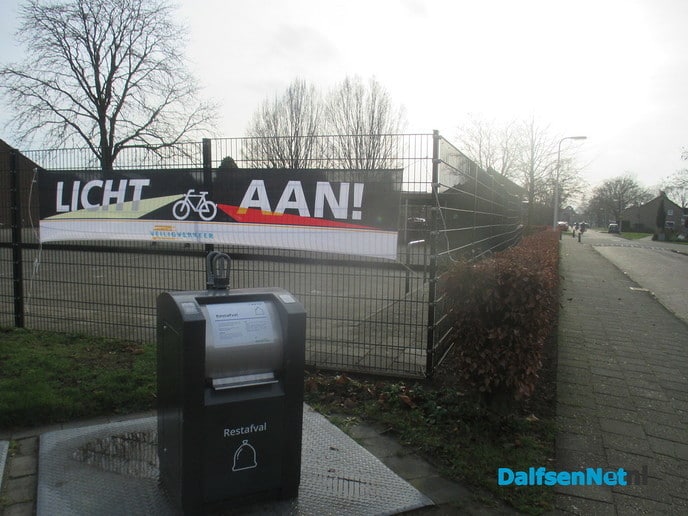 Zichtbaar door verlichting en  reflectie - Foto: Ingezonden foto