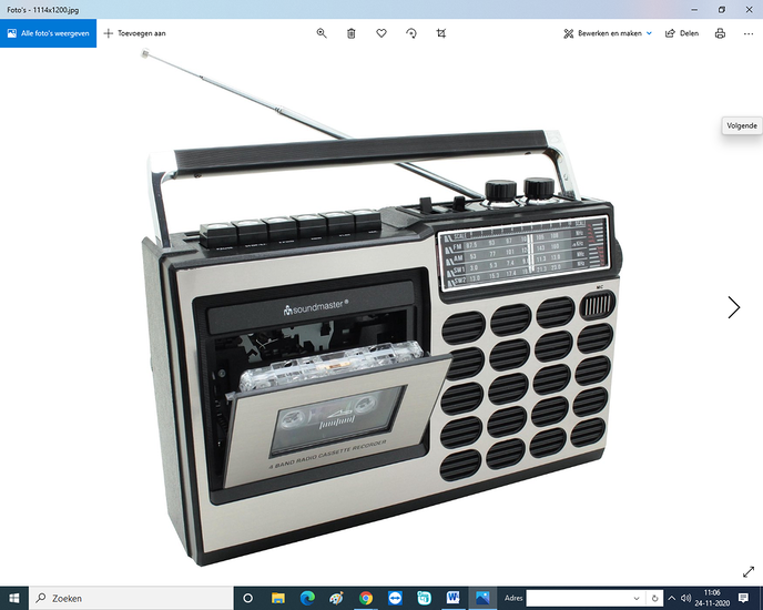 Kerkdienst op een cassettebandje: dat was toen zo - Foto: Ingezonden foto
