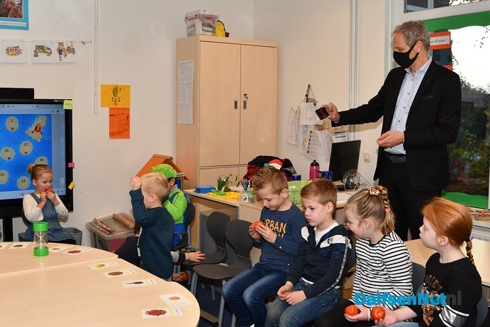 Project ‘Van bewegen naar schoolfruit’ officieel gestart - Foto: Johan Bokma