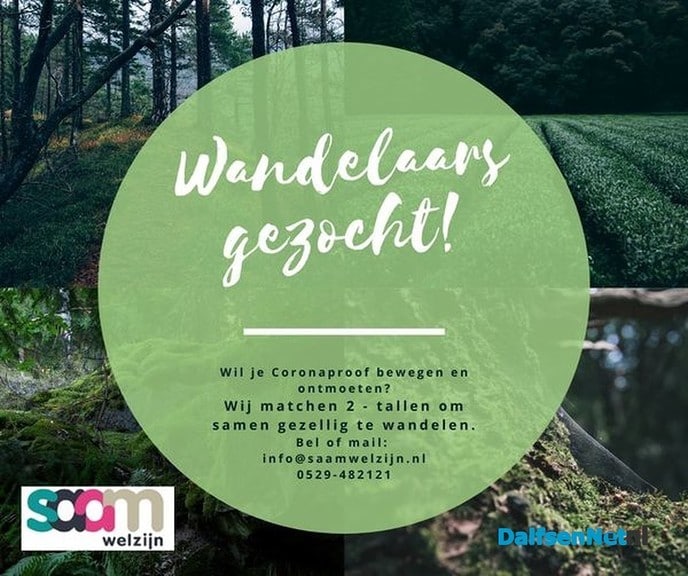 Wandelaars gezocht! - Foto: Ingezonden foto