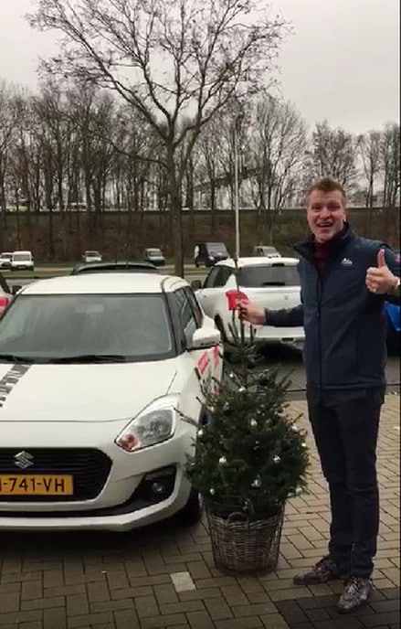 Koop een kerstboom en krijg een Suzuki Swift cadeau