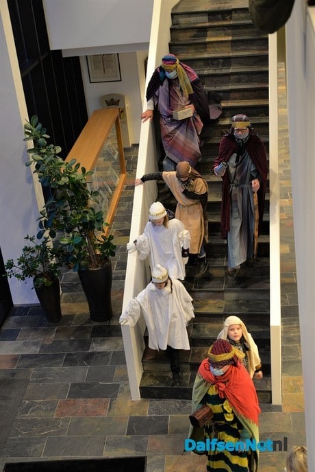 Drie koningen op zoek naar het Kerstkind - Foto: Ingezonden foto