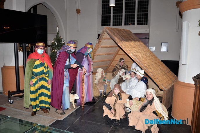 Drie koningen op zoek naar het Kerstkind - Foto: Ingezonden foto