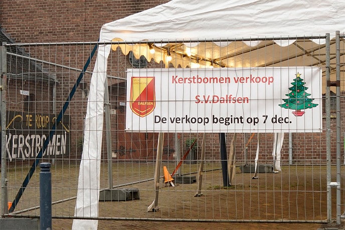 Kerstbomenverkoop SVD 2020 - Foto: Paul Scholten