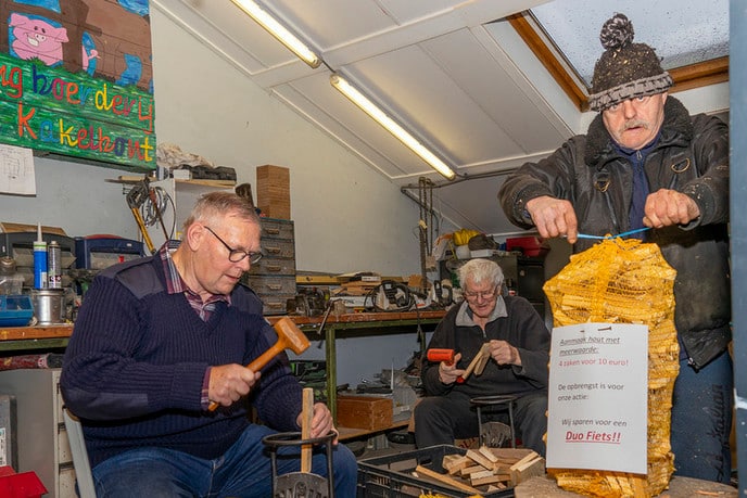 (Goed)koop aanmaakhout - Foto: Paul Scholten