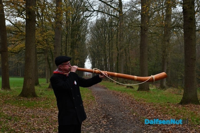 Midwinterhoornblazers bliezen op landgoed den Berg - Foto: Johan Bokma