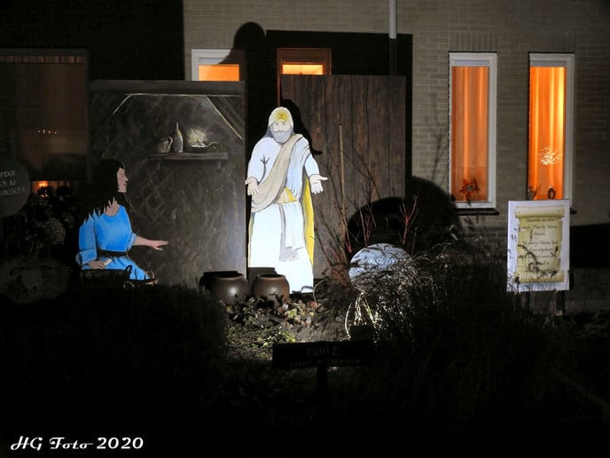 Kerst route in Dalfsen.