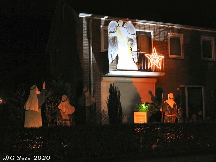 Kerst route in Dalfsen.