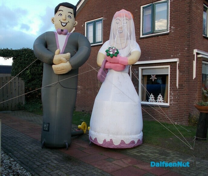 Hulde aan het echtpaar Makkinga