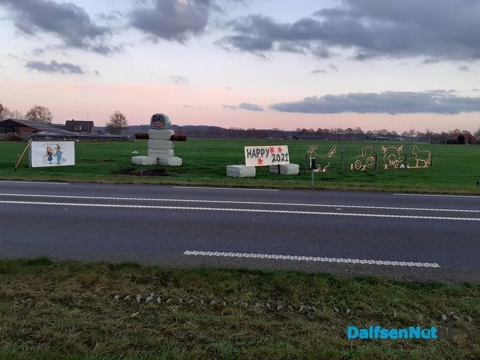 Bedankje van de boeren - Foto: Ingezonden foto