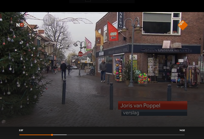 Dalfsen in NOS journaal van 18.00 vrijdag - Foto: Ingezonden foto