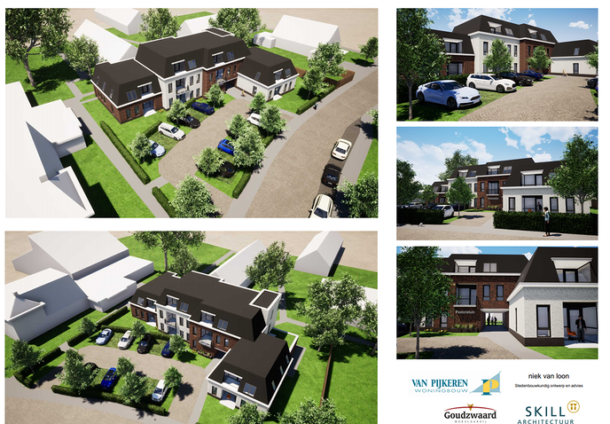 Woningbouwplannen pastorietuin Hoonhorst - Foto: Gemeente Dalfsen
