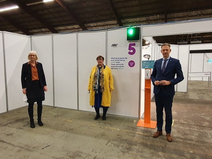 Vandaag opening L -testlocatie IJsselhal - Foto: Ingezonden foto