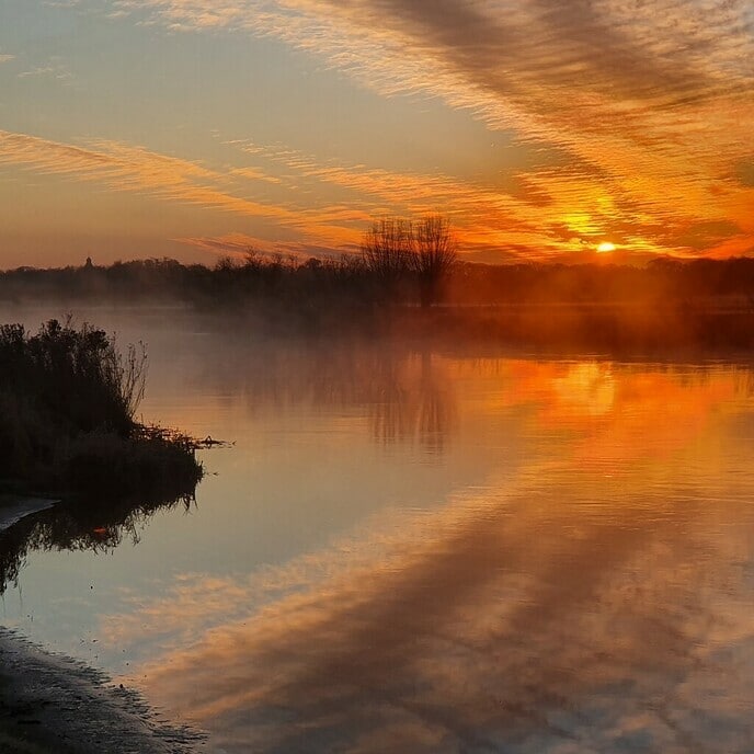 Sprookjesachtige Bellingeweer gistermorgen - Foto: Ingezonden foto