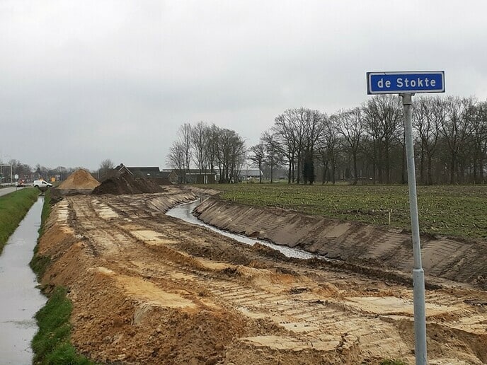 Graafwerkzaamheden Oudleusen - Foto: William uit Dedemsvaart
