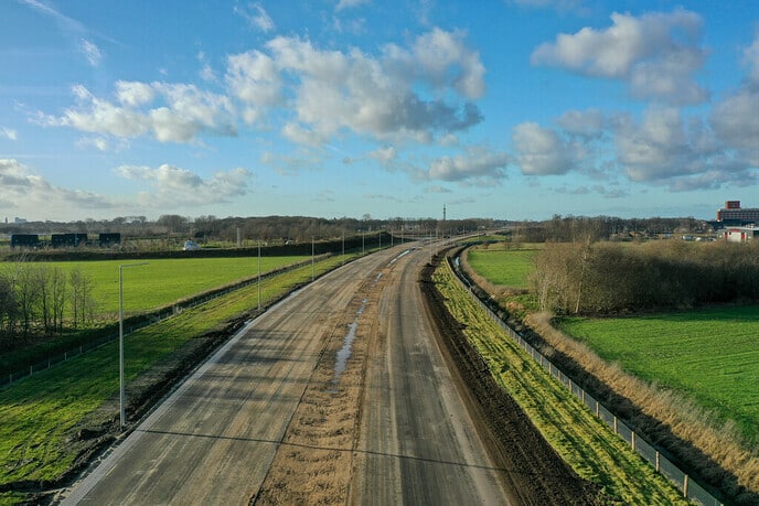 Vechtdal Verbinding drone shots