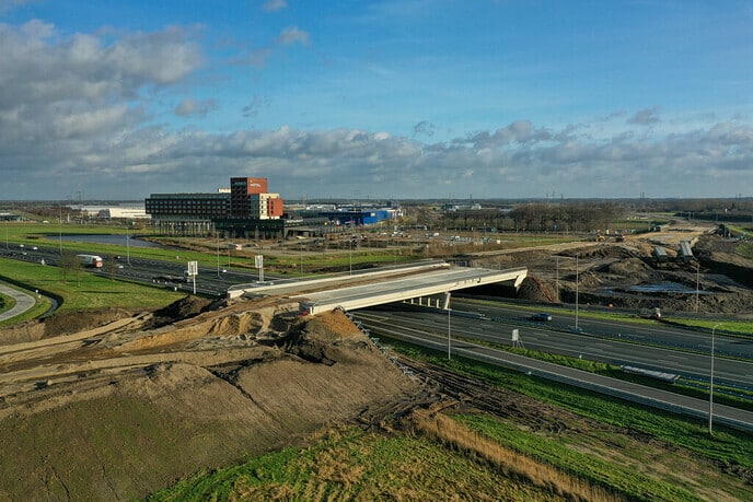 Vechtdal Verbinding drone shots