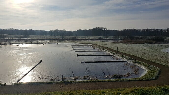 Het was stil in de haven - Foto: Ingezonden foto