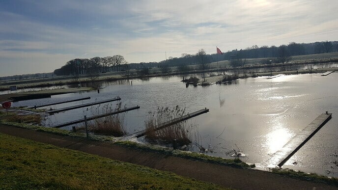 Het was stil in de haven - Foto: Ingezonden foto