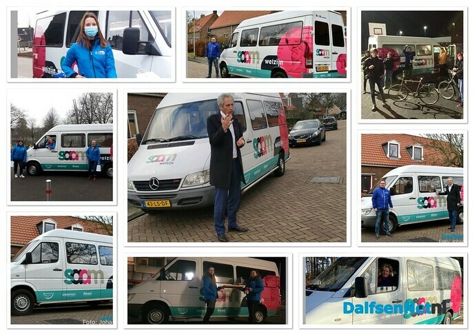 De bus van Saam Welzijn - Foto: Ingezonden foto