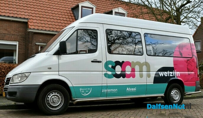 De bus van Saam Welzijn - Foto: Ingezonden foto