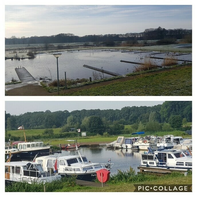 Het was stil in de haven - Foto: Ingezonden foto