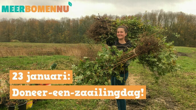 23 jan. Landelijke doneer een zaailing dag