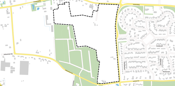Toekomstige uitbreiding mogelijk naar Dalfsen West - Foto: Gemeente Dalfsen
