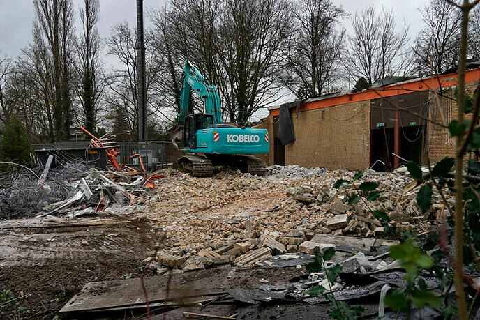 Sloopwerkzaamheden - Foto: Paul Scholten