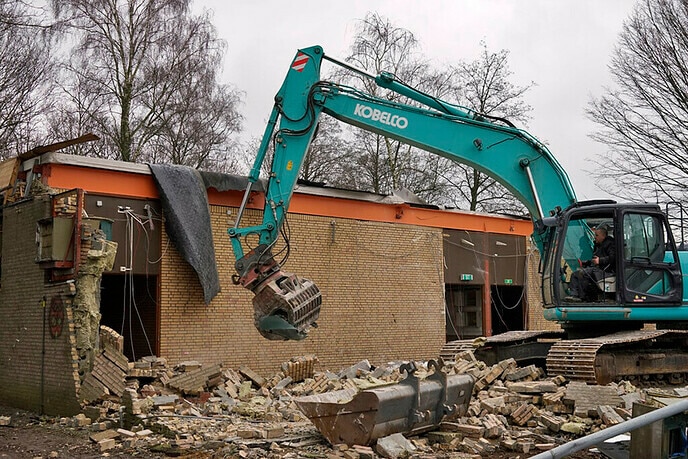 Sloopwerkzaamheden - Foto: Paul Scholten