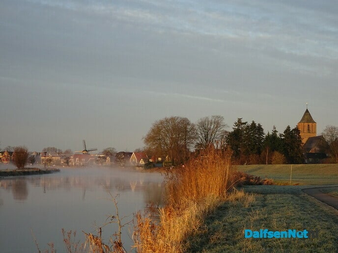 Vorst en mist Bellingeweer - Foto: Ingezonden foto