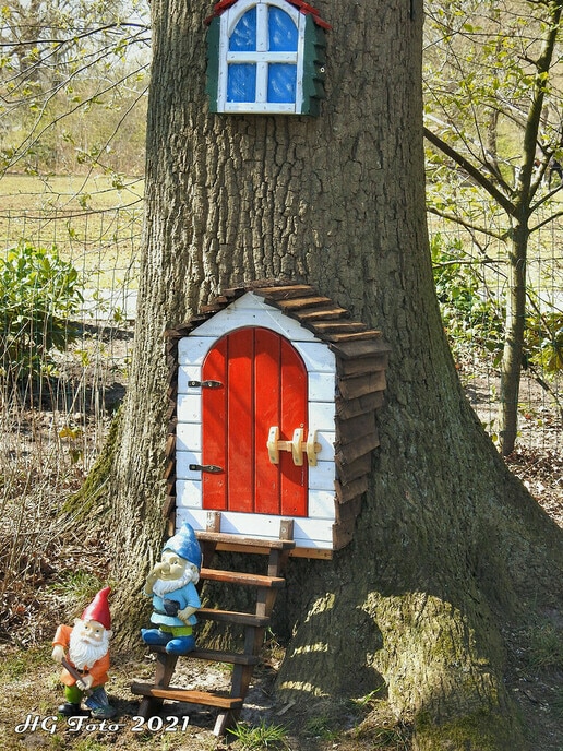 Kabouter woning in Welsum.