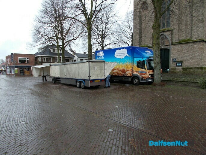 Buitenverkoop en markt