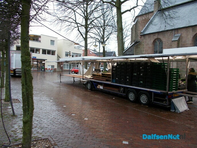 Buitenverkoop en markt