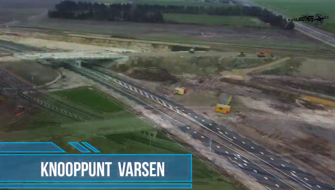 Beelden aanleg Vechtdal verbinding - Foto: Ingezonden foto