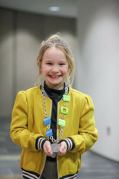 Myla Groenendijk eerste kinderburgemeester van Dalfsen - Foto: Gemeente Dalfsen