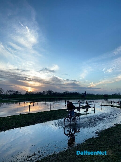 Hoog water vraagt lef - Foto: Ingezonden foto