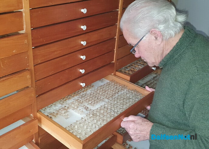 Vlindercollectie Ab Goutbeek naar Naturalis - Foto: Ingezonden foto
