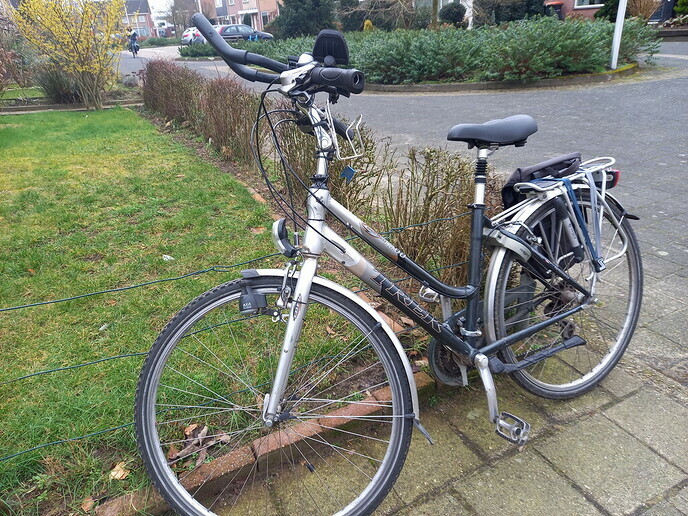 Van wie is deze fiets? - Foto: Ingezonden foto