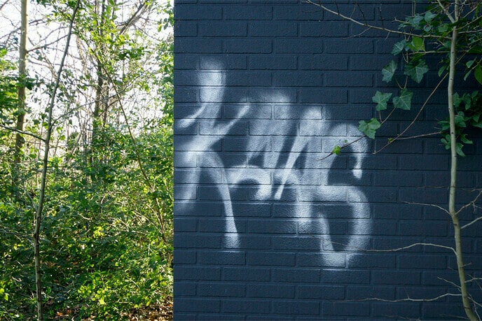 “Kaasgraffiti” in Dalfsen - Foto: Paul Scholten