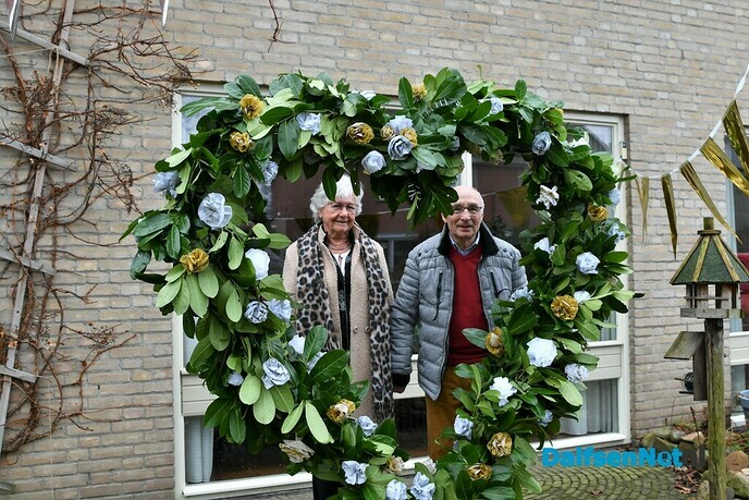Henk en Truus Klein – Stol 60 jaar getrouwd - Foto: Johan Bokma