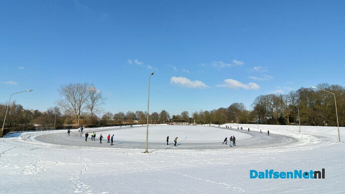Schaatspret bij IJsclub Stokvisdennen en omgeving - Foto: Johan Bokma