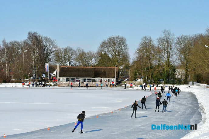Schaatspret bij IJsclub Stokvisdennen en omgeving - Foto: Johan Bokma