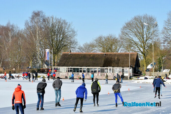 Schaatspret bij IJsclub Stokvisdennen en omgeving - Foto: Johan Bokma