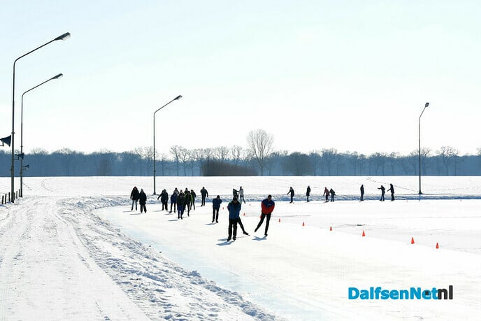 Schaatspret bij IJsclub Stokvisdennen en omgeving - Foto: Johan Bokma