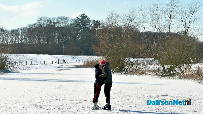 Schaatspret bij IJsclub Stokvisdennen en omgeving - Foto: Johan Bokma