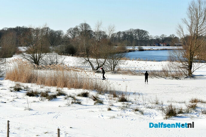 Schaatspret bij IJsclub Stokvisdennen en omgeving - Foto: Johan Bokma