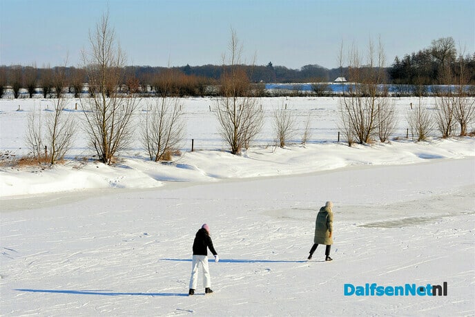 Schaatspret bij IJsclub Stokvisdennen en omgeving - Foto: Johan Bokma