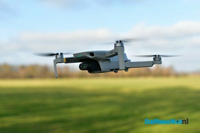 De eerste beelden van de DJI mini 2 van DalfsenNet - Foto: Johan Bokma