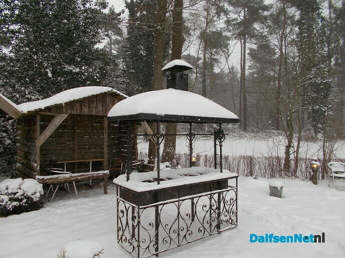 Weer nieuwe beelden van wintersport in Dalfsen